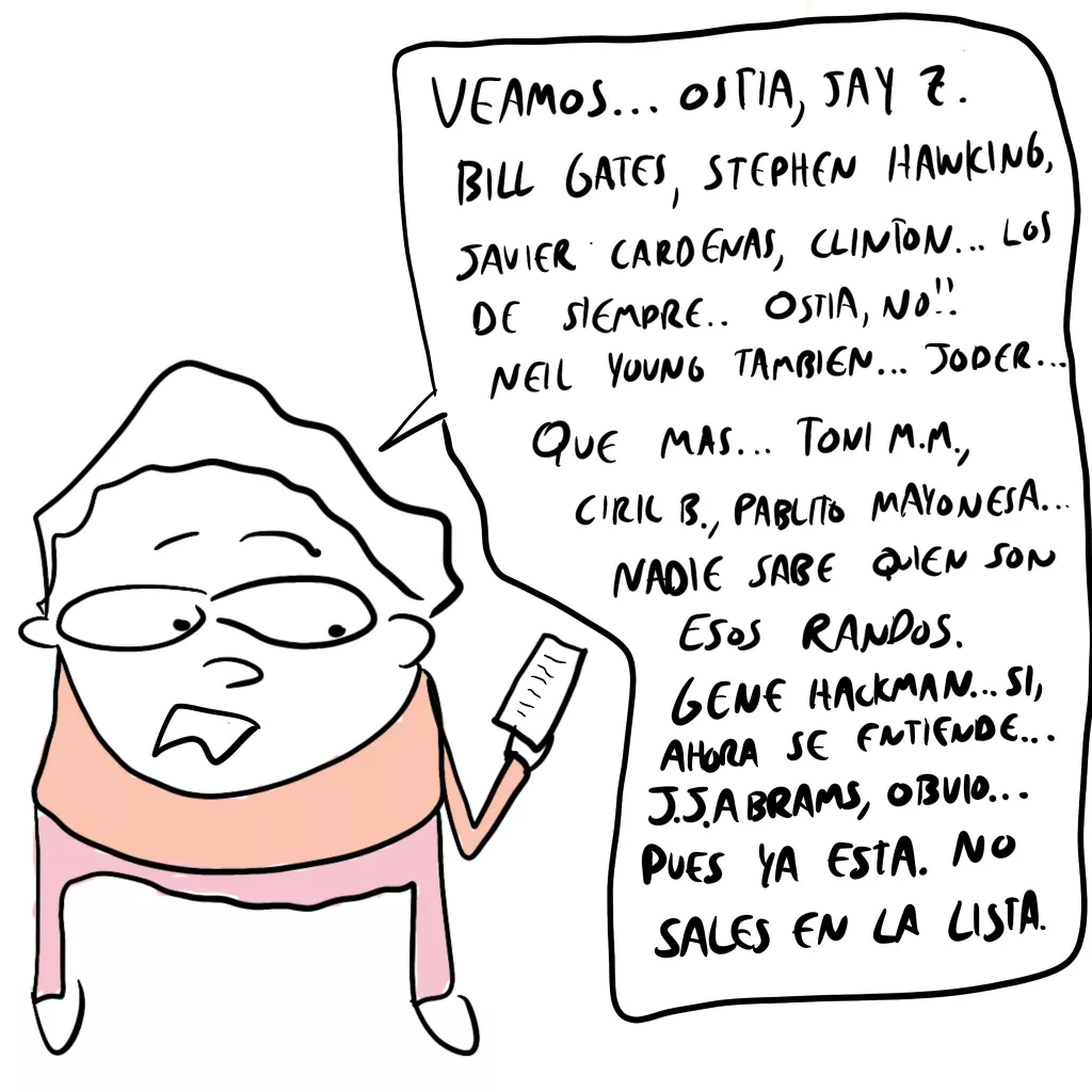 la lista